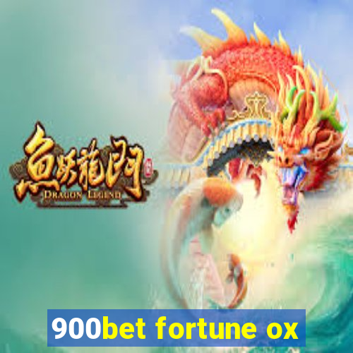 900bet fortune ox